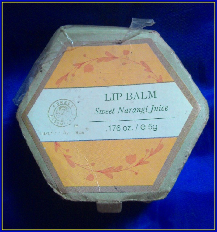 Forest Essentials Sweet Narangi Juice Lip Balm